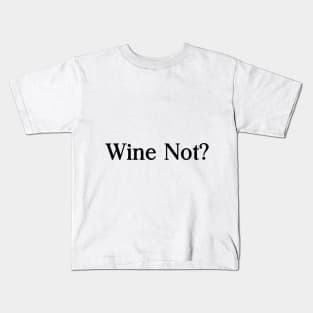 Wine Enthusiast Tee - Celebrate with a Glass Kids T-Shirt